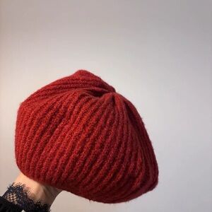 Primark Rich Red Women's Knit Hat